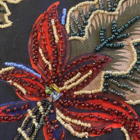 Dolce apparel beaded midi skirt, L - Picture 7 of 10